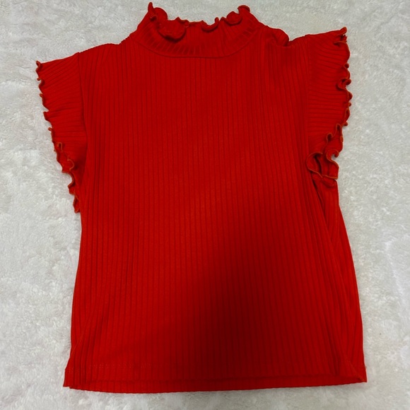 Zara orange blouse - Picture 1 of 2